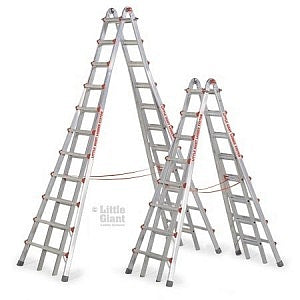 Little Giant Adjustable Step Ladder 9' - 17'